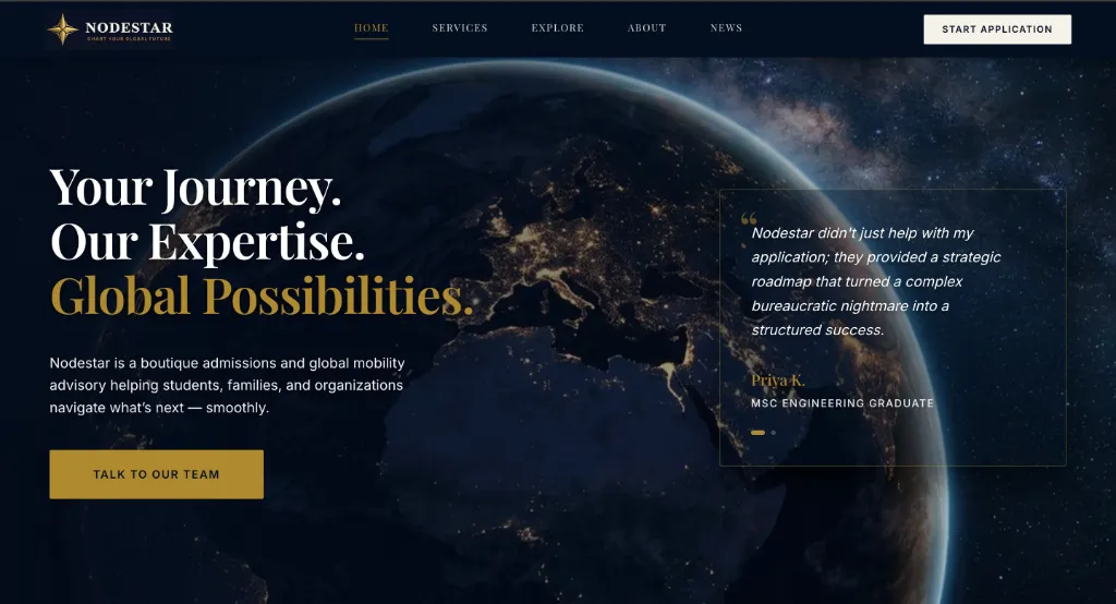 Nodestar Directory Desktop Preview